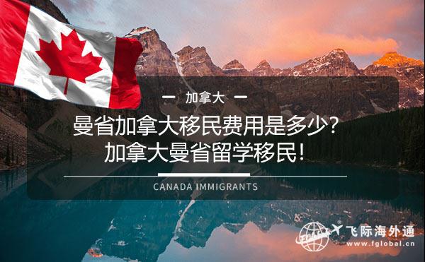 曼省加拿大移民费用是多少？加拿大曼省留学移民！
