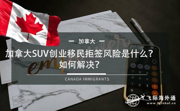 加拿大SUV创业移民拒签风险是什么？如何解决？