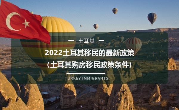 2022土耳其移民的最新政策（土耳其购房移民政策条件）