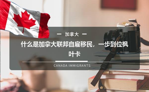 什么是加拿大联邦自雇移民，一步到位枫叶卡