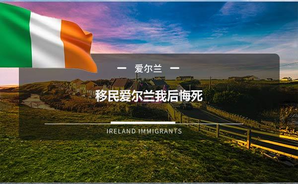 移民爱尔兰我后悔死了