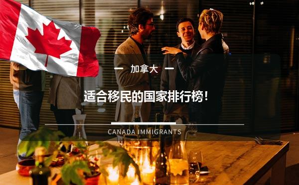 适合移民的国家排行榜！