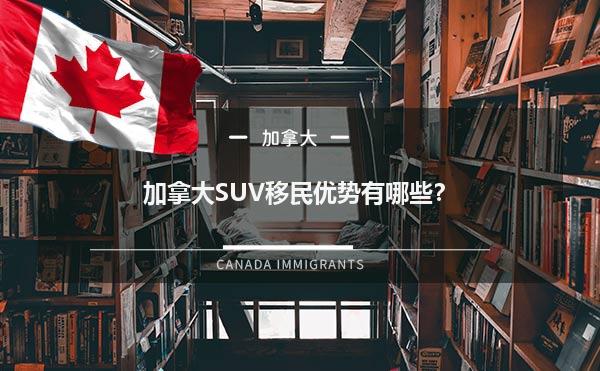 加拿大SUV移民优势有哪些？