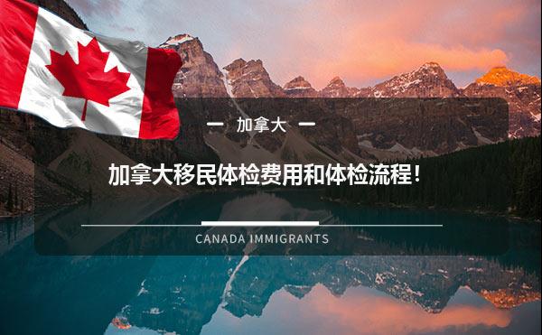 加拿大移民体检费用和体检流程！