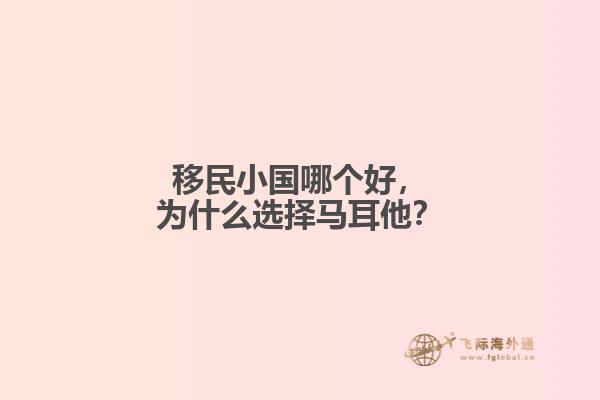 移民小国哪个好，为什么选择马耳他？